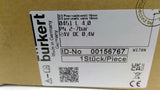 Burkert 00156767 Pneumatic Valve 2-7 Bar 24 VDC 0.4 Watts
