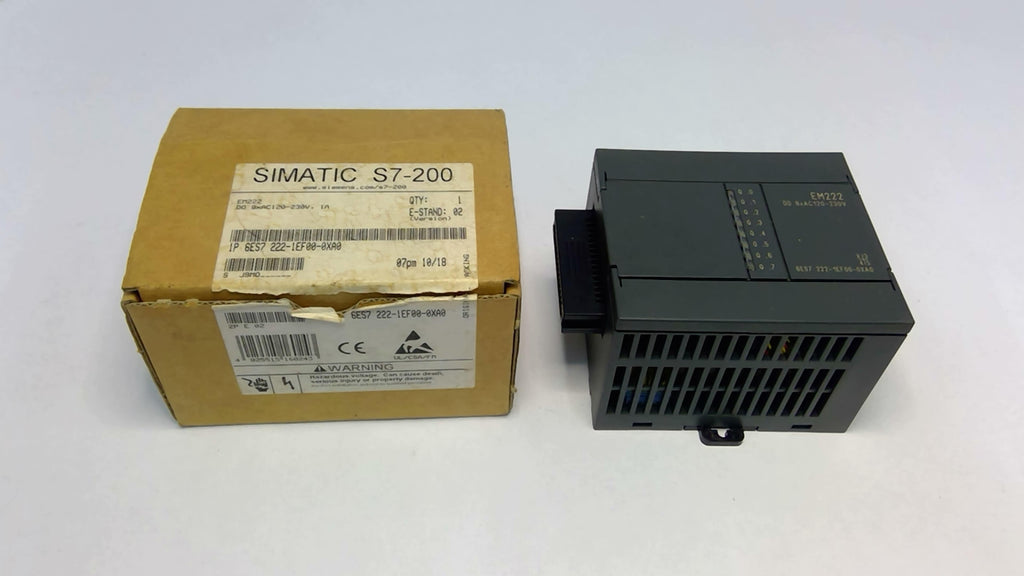 Siemens 6ES7222-EF00-AXA0 Simatic S7-200 Module