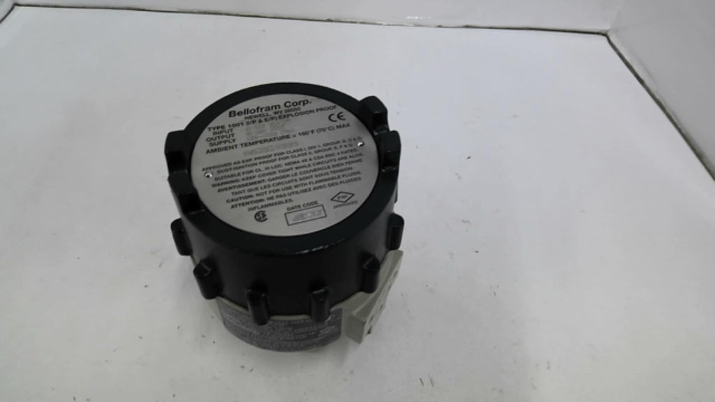 Bellofram Corp 968081000 Transmitter 80-120 PSI