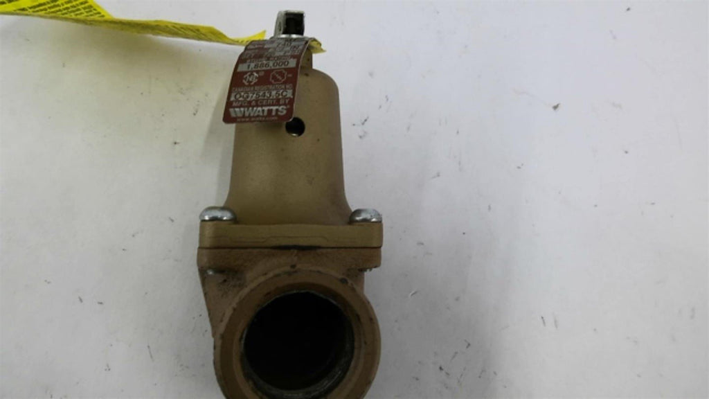 Watts M1 740 3/4" Safety Relief Valve 75 PSI