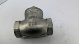 1 1/4" CF8M 200 Ball Valve