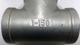 Stainless Steel Tee Pipe Fittings 1 1-150 With 2 3/4 304