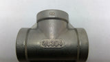 Stainless Steel Tee Pipe Fittings 1 1-150 With 2 3/4 304