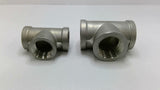 Stainless Steel Tee Pipe Fittings 1 1-150 With 2 3/4 304