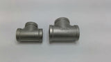 Stainless Steel Tee Pipe Fittings 1 1-150 With 2 3/4 304