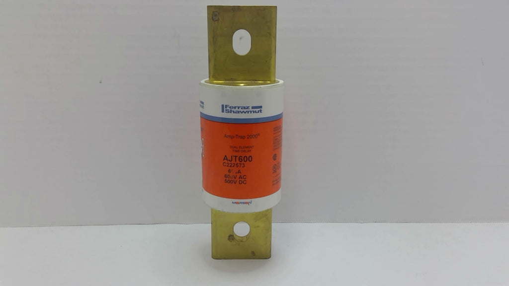 Ferraz Shawmujt AJT600 AMP-Trap 2000 Fuse 600 Amp 600 VAC 600 VDC