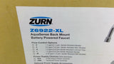 Zurn Z6922-XL-GEN AquaSense Battery Powered Gooseneck Faucet W/Gen