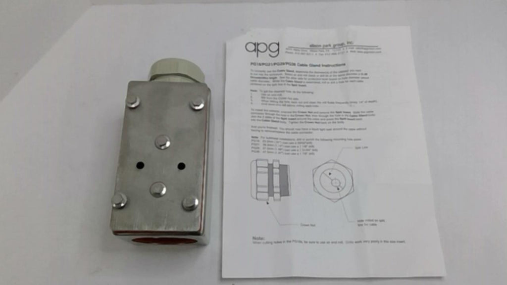 APG Vision Cable Housing With PG36 Cable Gland