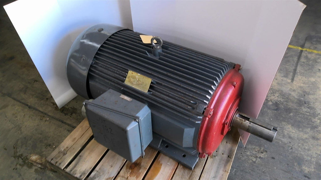 North American Electric PE449T-250-60 250 HP AC Motor 1200 RPM 6P 3 Phase 449T