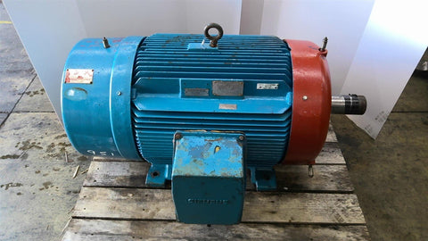 Siemens RGZESD 200 HP AC Motor 1800 RPM 4P 3 Phase 447T 460 V TEFC 60 HZ