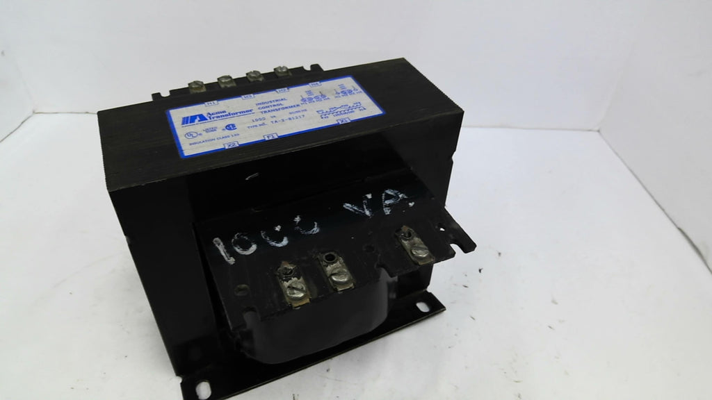 Acme TA-2-81217 1000VA Industrial Control Transformer 240 480 Pri 120 Sec V