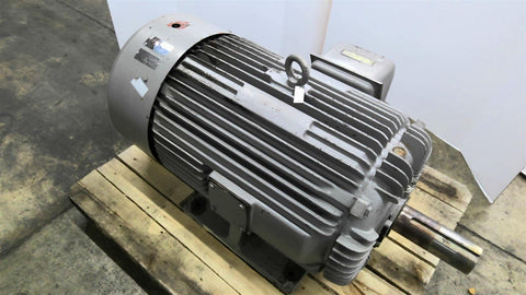 Toshiba TIKK FBK1 150 HP AC Motor 1800 RPM 4P 3 Phase 445T 460 V TEFC 60 HZ