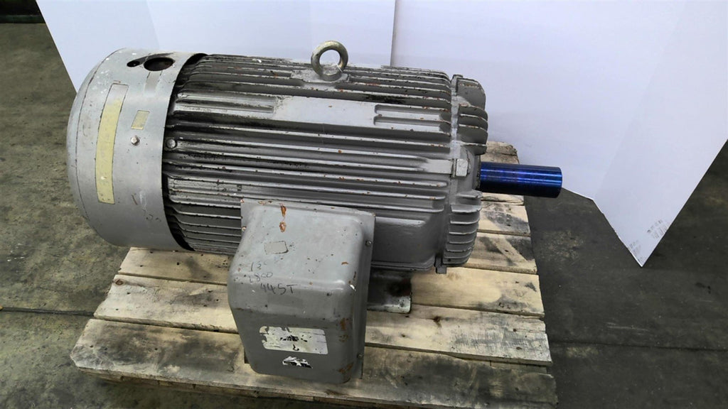 Toshiba TIKK FBK1 150 HP AC Motor 1800 RPM 4P 3 Phase 445T 460 V