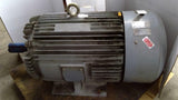 Toshiba 125HP AC Electric Motor 230/460V 1800 RPM 4P 444T Frame 3 Phase