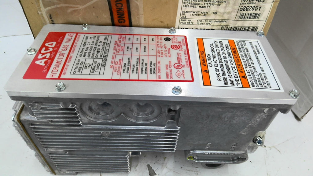 ASCO AH2E112S Hydramotor Gas Valve