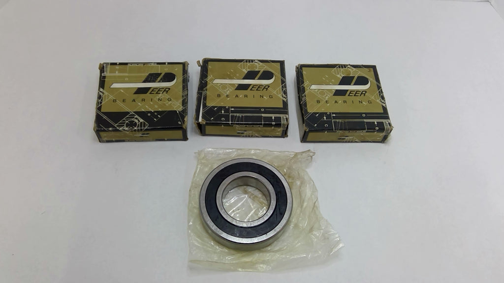 Peer Bearings 6208-2RS-C3 Lot Of 3