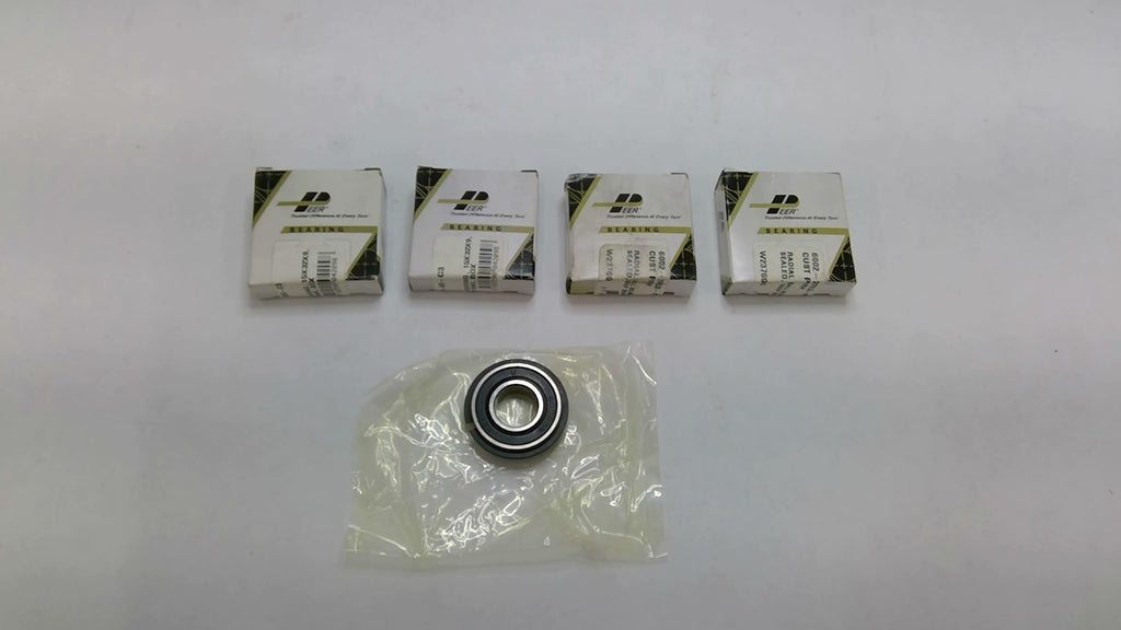 Peer 6002-2RLD-NR-C3 Bearing Lot Of 4