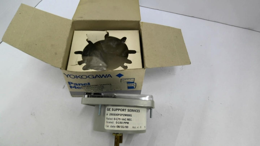 Yokogawa 250330PZPZW0001 0-150 PPM Panel Meter