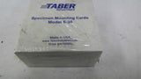 Taber S-36 Specimen Mounting Cards 50PCS