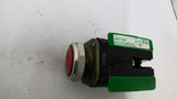 Allen Bradley 800T-XAP Red Flush Push Button