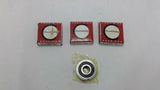Precision Consolidated 6302-2RSNR C/3 Bearing Lot Of 3