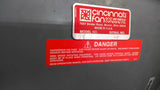 Cincinnati Fan BAF-24 1.5 HP AC fan 24" Fan 1800 RPM 4P 3 Phase 208-230/460 V