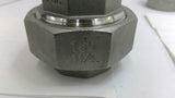 Assorted Lot Of Stainless Steel Union Pipe Fittings 150 11/4,2"-150,150 11/4,