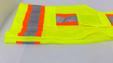 PIP 302-0500MLY Mesh Safety Vest Size Small Type R Lot Of 8