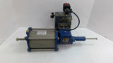 Morin B-015U-S080-FSA Rotary Actuator W/ BLK R100-9845 & V100-60579