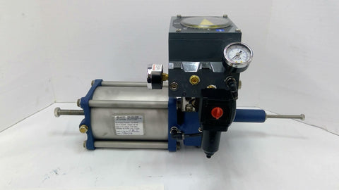 BIFFI B-015U-S080-FSA Rotary Actuator W/ BLK R100-9843 & V100-60591 Transmitter