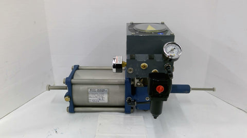 BIFFI B-015U-S080-FSA Rotary Actuator W/ BLK R100-9851 & V100-60594 Transmitter