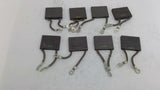 DM4A Carbon Brush 1 1/4 L x 1 5/8 W x 1/4"Thickness Lot Of 8