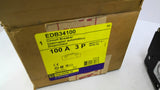 Square D EDB34100 Circuit Breaker 100 Amp