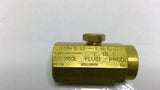 Deltrol 10001-19 Brass Valve 1/8" Lot Of 3