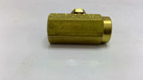 Deltrol 10001-19 Brass Valve 1/8" Lot Of 3
