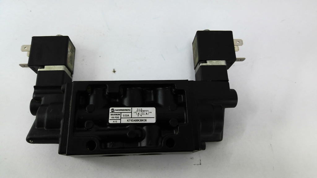 Norgren K71EA00K36K36 Spool Valve 150 PSI
