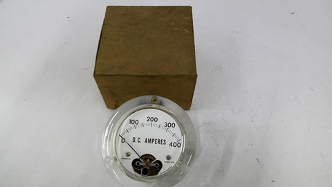 400641-6 DC AMPERES Gauge 0-400