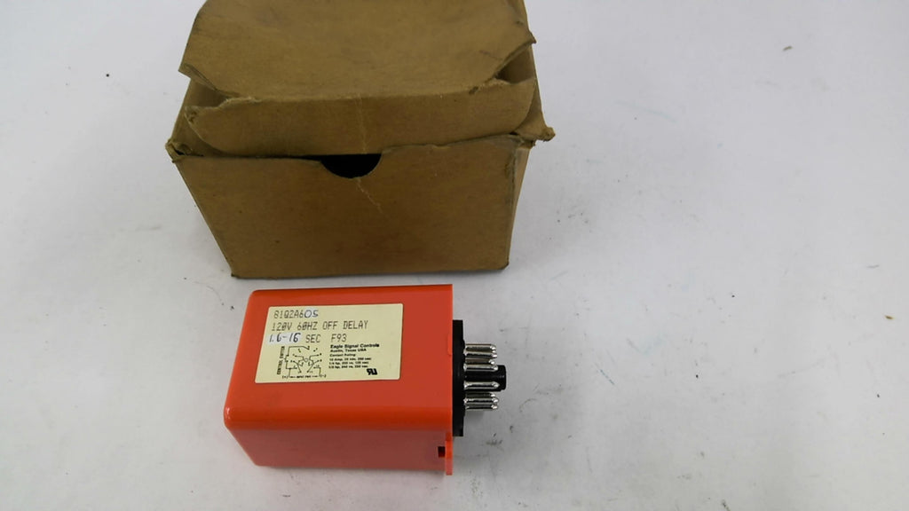 Eagle Signal Control 81Q2A605 Time Delay Relay 120V