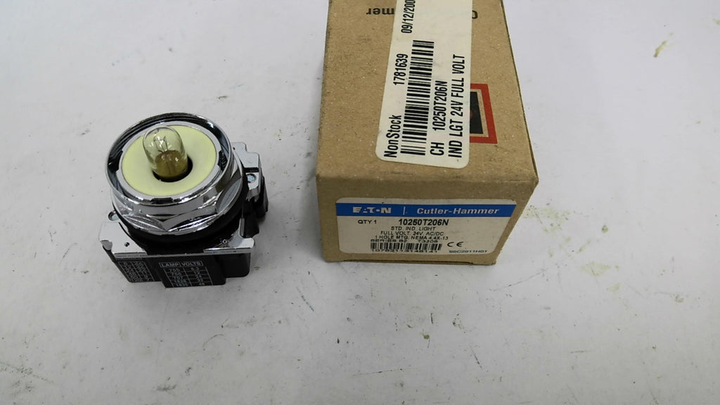 Cutler Hammer 10250T206N Indicator Light 24 V AC/DC