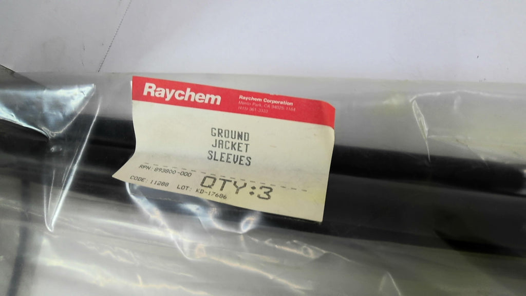 Raychem 893800-000 Ground Jacket Sleeves 50" Set Of 3