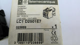 Telemecanique LC1 D2501E7 Contactor 15HP 460 Volts 48V coil