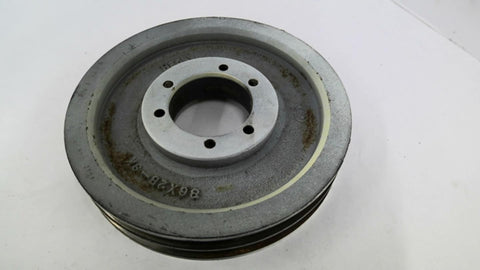 8.6 23 SK TIE Pulley 86X2B-SK HE5 2 Groove Pulley uses SK Bushing