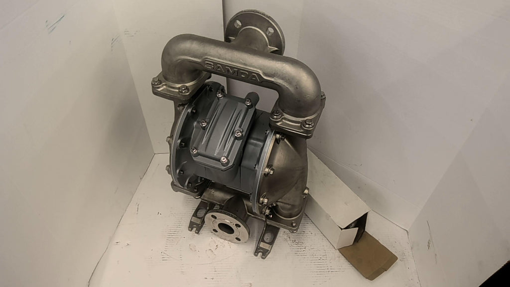 Samoa UP20A 120 PSI Metallic Pivot Series 2" Air Operated Double Diaphragm Pump