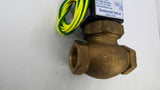 JD Gould M-1-3T 120V Solenoid Valve Size 1 5-125 PSI