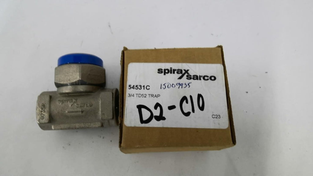 Spirax Sarco TD52 Steam Trap 3/4"