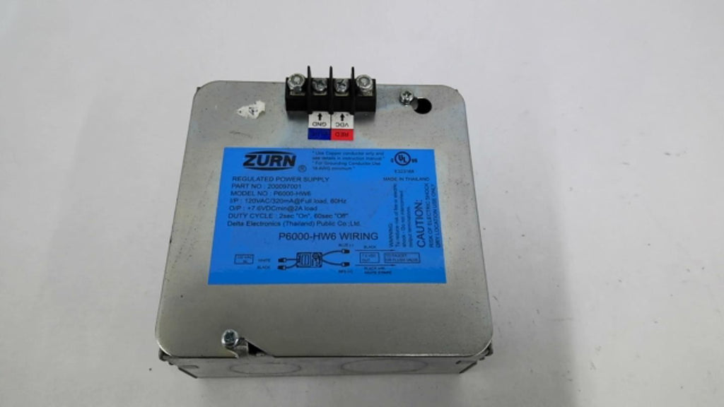 Zurn P6000-HW6 Regulated Power Supply