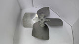 Aluminum Four-Blade Fan Propeller Overall Width 24" Bore 1" Blade 9 3/4"x9 3/4"