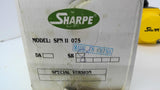 Sharpe SPNII075 Valve Actuator W/SVS2003ACWR Solenoid Mount