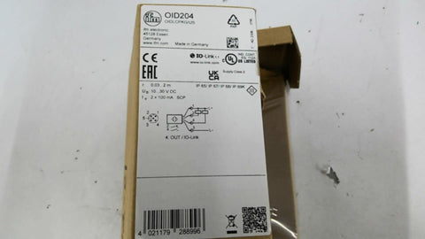IFM OID204 OIDLCPKG/US Distance Sensor