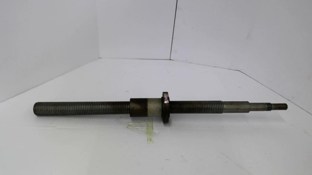 National Precision Ball Screw Overall Length 29"Screw Length 21" Screw OD 1 1/2